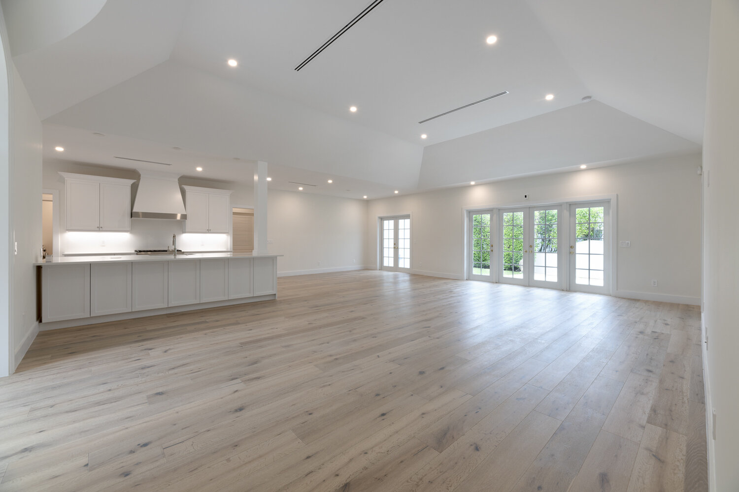 Open living room, empty