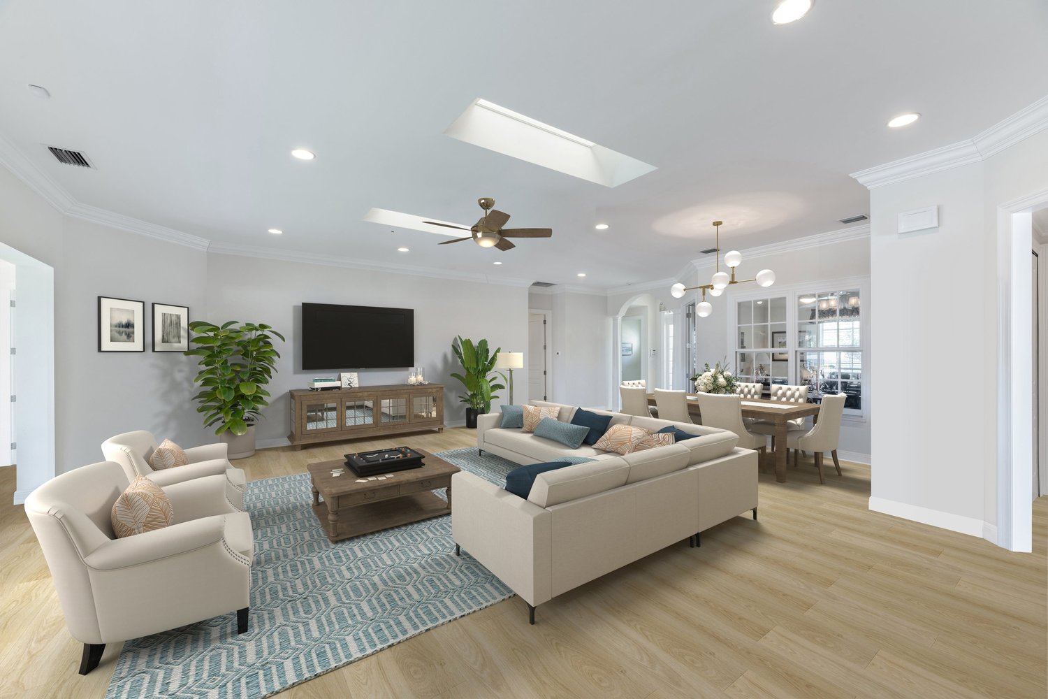 Living room, redesigned